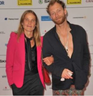 Karoline Eichhorn with her husband, Arne Nielsen.